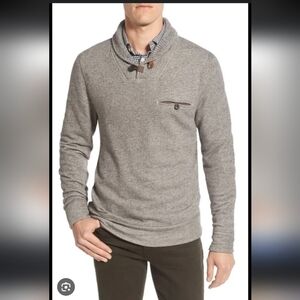 Billy Reid Shiloh Shawl Collar Sweater
